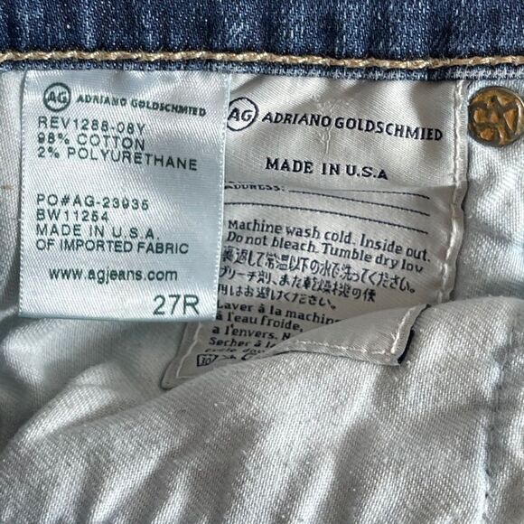 Adriano Goldschmied Southgate Skinny Jeans Sz 27R - Picture 8 of 10